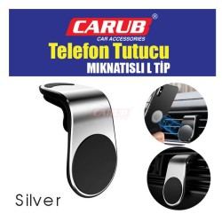 TELEFON TUTUCU TELEFONLUK MIKNATISLI HAVALANDIRMA L TİP NİKELAJ 590108