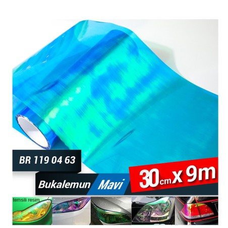 FAR STOP FİLMİ BUKALEMUN MAVİ 30CMX9M 1190463 CARUB