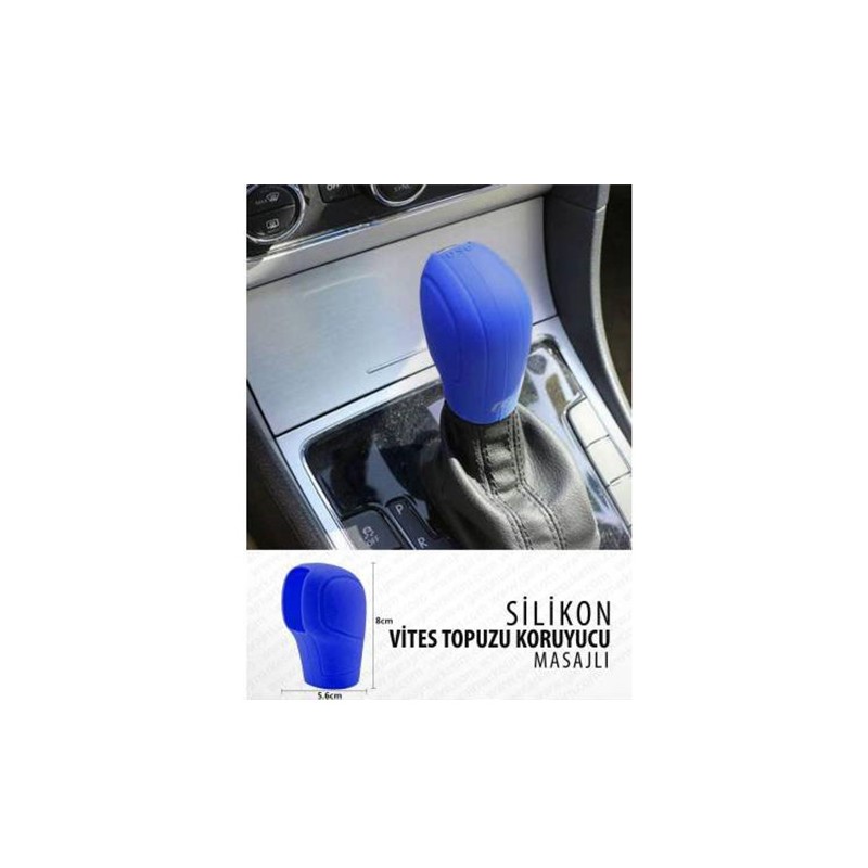 VİTES TOPUZU SİLİKON KILIF OTOMATİK VİTES MASAJLI MAVİ 0406403LB KGN