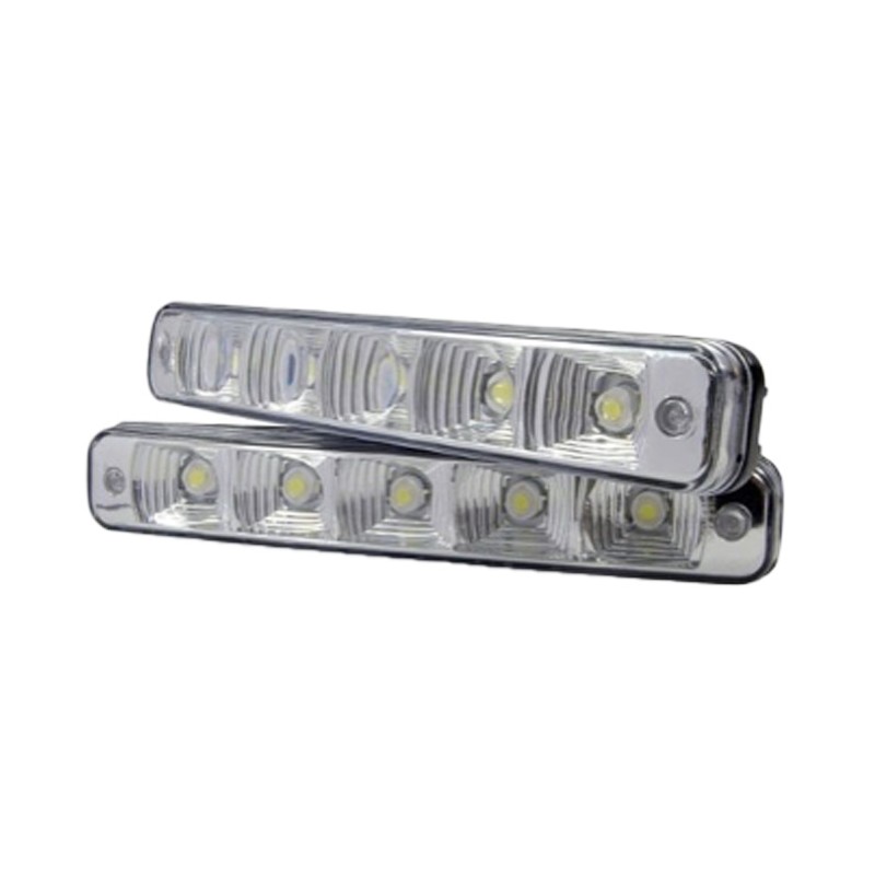 GÜNDÜZ LEDİ DİKDÖRTGEN 5 LEDLİ PLASTİK 190X30X45MM 0806001 KGN