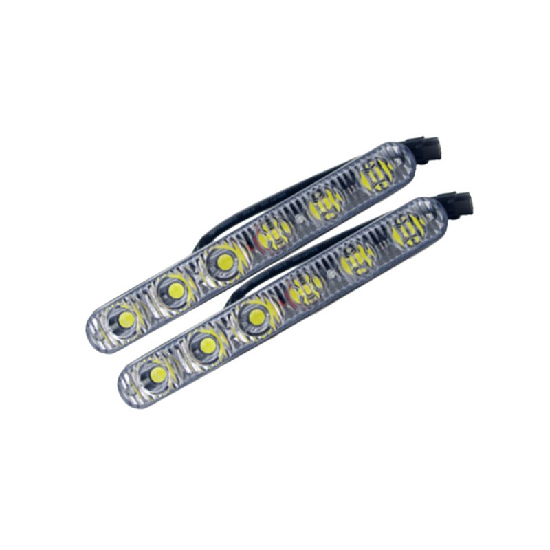GÜNDÜZ LEDİ FARI DİKDÖRTGEN 6 LEDLİ METAL 170X20X40MM 0806074 KGN