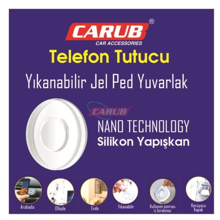 TELEFON TUTUCU TELEFONLUK JEL UNİVERSAL YUV. ŞEFFAF 5901060 CARUB