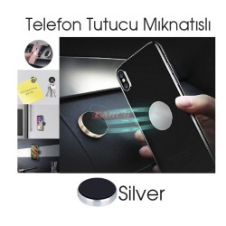 TELEFON TUTUCU TELEFONLUK MIKNATISLI YAPIŞMA SİLVER 5901049 CARUB