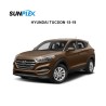 CAM RÜZGARLIĞI MUGEN HYUNDAI TUCSON 15 19 ÖN ARKA SET SP-S-112 SUNPLEX