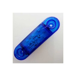 SİDE MARKER LAMBA ÇAMURLUK İÇİ - ARAÇ ALTI 12V 9 LED MAVİ 85X25MM TAS