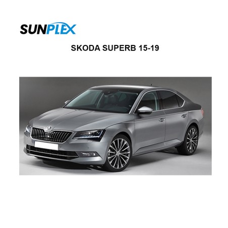 CAM RÜZGARLIĞI MUGEN SKODA SUPERB 15-19 ÖN-ARKA SP-S-116 SUNPLEX