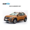 CAM RÜZGARLIĞI MUGEN DACIA SANDERO 2021 ÖN-ARKA SET SP-S-129 SUNPLEX