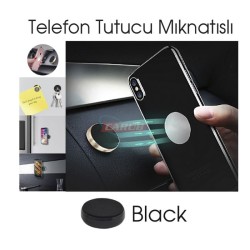 TELEFON TUTUCU TELEFONLUK MIKNATISLI YAPIŞMA SİYAH 5901051 CARUB
