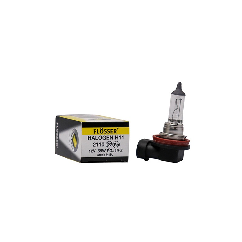 AMPÜL FAR HALOGEN 12V H11 55W FLÖSSER FLS 2110 FLS-2110 FLÖSHER