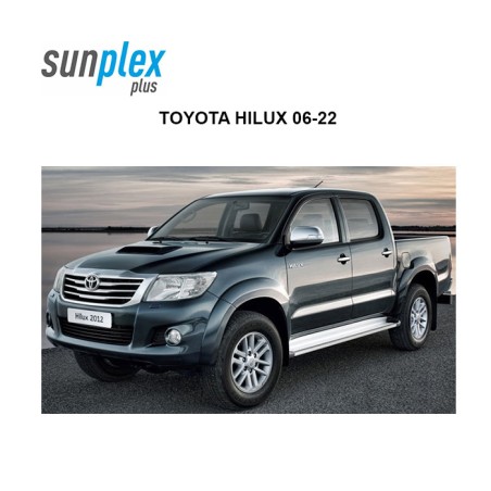CAM RÜZGARLIĞI PLUS TOYOTA HİLUX 06-22 NİKELLİ P1-025-002 SUNPLEX