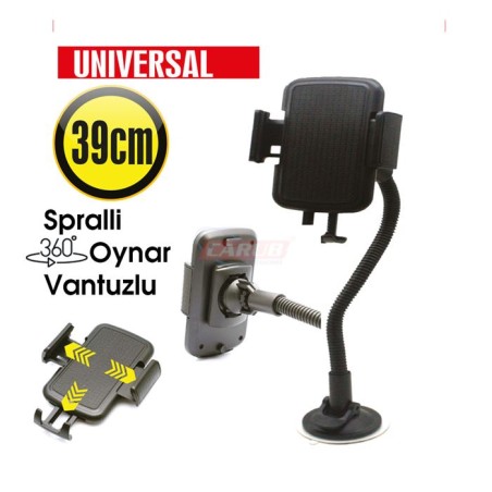 TELEFON TUTUCU TELEFONLUK VANTUZLU SPİRALLİ UZUN 39XM 360 OYNAR 590195