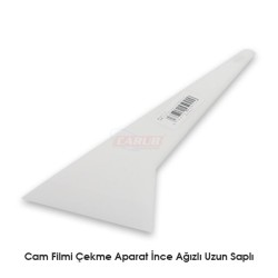 CAM FİLMİ ÇEKME APARATI RAGLE İTHAL PLASTİK DİP İNCE UZUN SAP BEYAZ 12