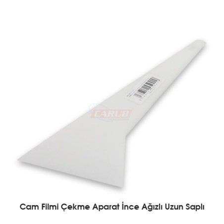 CAM FİLMİ ÇEKME APARATI RAGLE İTHAL PLASTİK DİP İNCE UZUN SAP BEYAZ 12