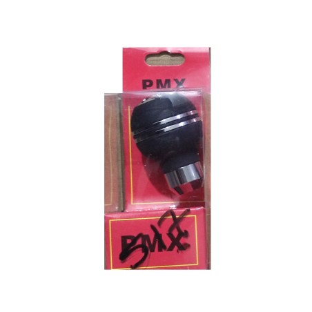 VİTES TOPUZU METAL GÖVDE YUVARLAK TİP KROMLU DERİLİ PMX 517S PMX