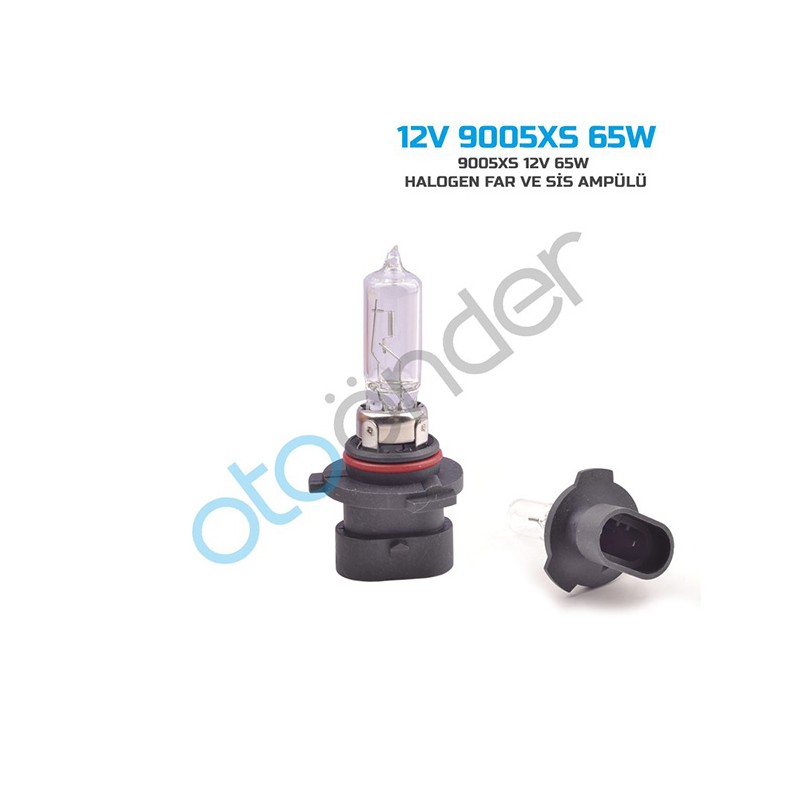 AMPÜL FAR HALOGEN 12V 9005 60W (65W) HB3 SENTİNEL 12V 9005XS 65W 12V-9