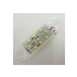 SİDE MARKER LAMBA ÇAMURLUK İÇİ - ARAÇ ALTI 12V 9 LED BEYAZ 85X25MM TAS