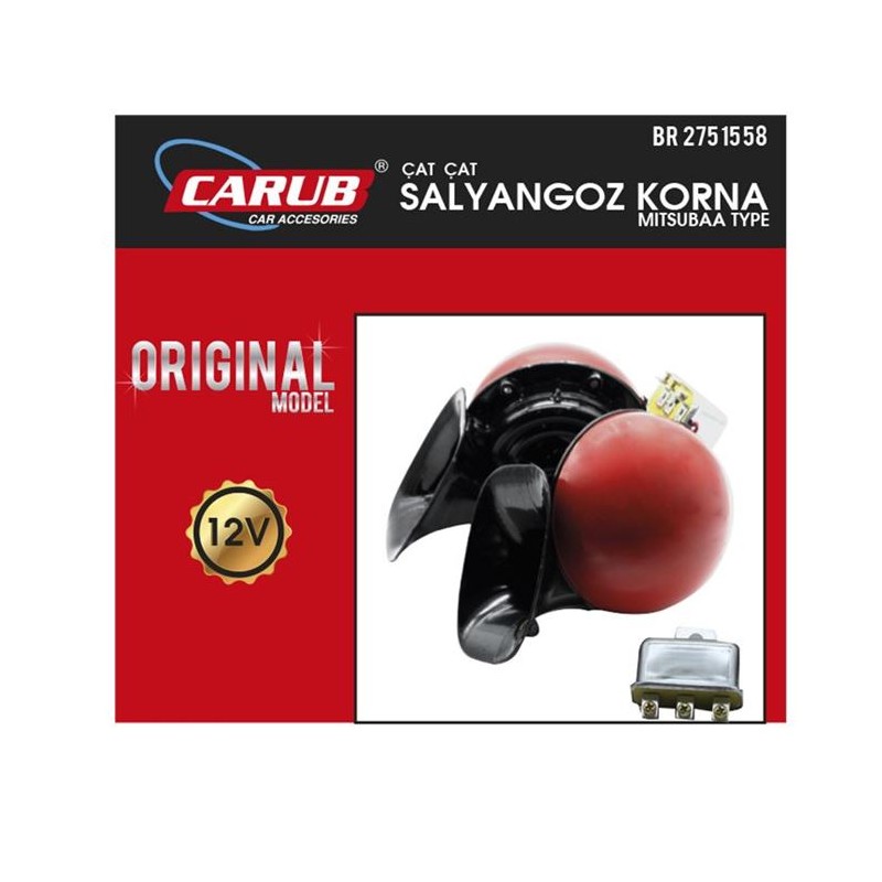 KORNA ELEKTRONİK MİTSUBA TİP ÇATÇAT KIRMIZI 2751546 2751558 CARUB