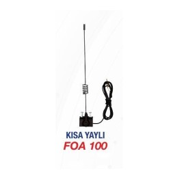 ANTEN OLUK TİP KISA YAYLI 35CM FOA 100 YES 135 TİP FOA-100 FLASH