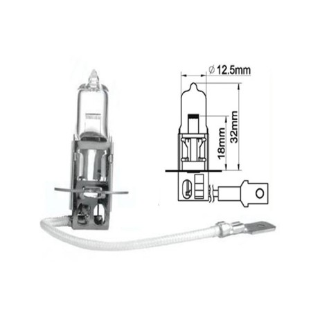 AMPÜL FAR HALOGEN 12V H3 55W OSRAM 64151 OSRAM