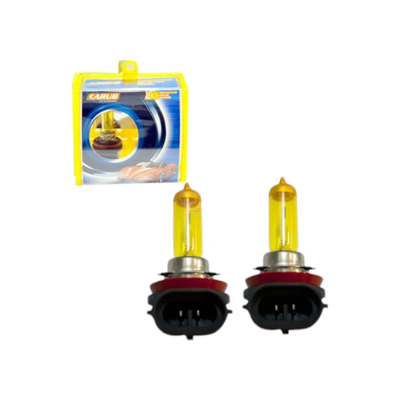 AMPÜL FAR HALOGEN SARI IŞIK 12V H11 100W CARUB 0417040 CARUB