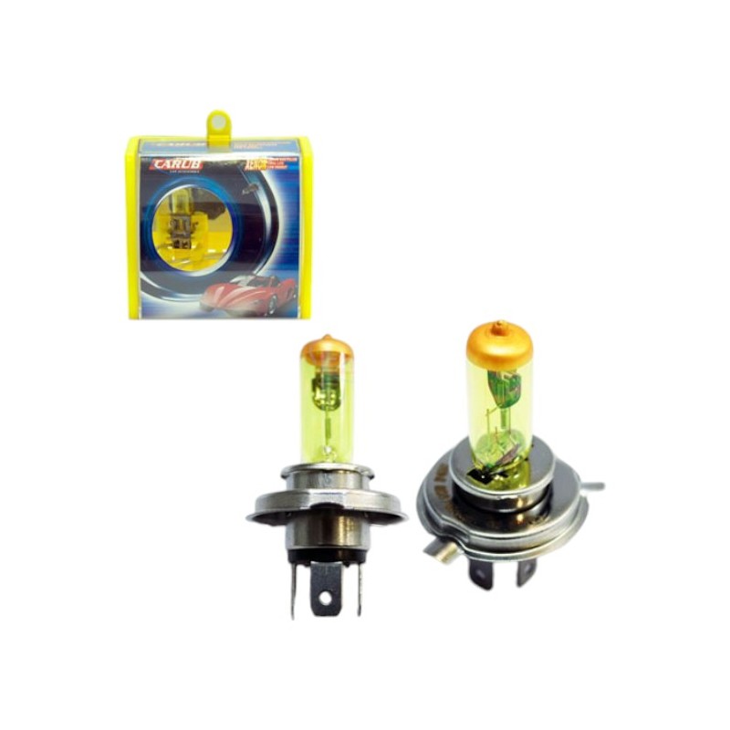 AMPÜL FAR HALOGEN SARI IŞIK 12V H4 100W CARUB 0417001 CARUB