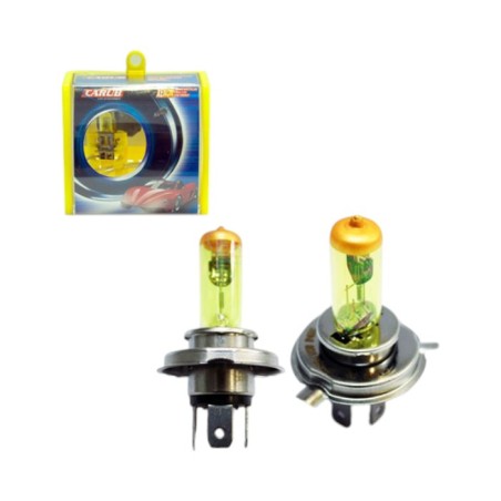 AMPÜL FAR HALOGEN SARI IŞIK 12V H4 100W CARUB 0417001 CARUB