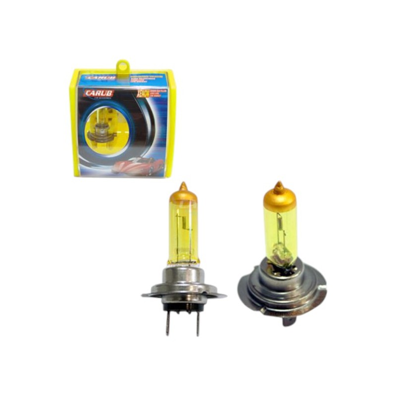 AMPÜL FAR HALOGEN SARI IŞIK 12V H7 100W CARUB 0417010 CARUB