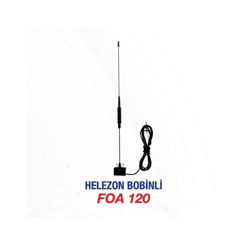 ANTEN OLUK TİP UZUN BOBİNLİ 54CM FOA 120 YES 135 TİP FOA-120 FLASH