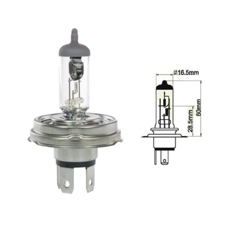 AMPÜL FAR HALOGEN 12V H4 60-55W 45T SUPERLIGHT SL14 SL3306 SUPERLIGHT