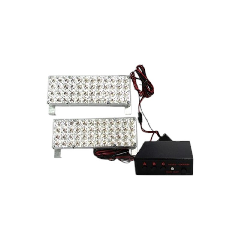 ÇAKAR LAMBA PANJUR İÇİ D.DÖRTGEN 44 LEDLİ BEYAZ-BEYAZ 250292 CONSON