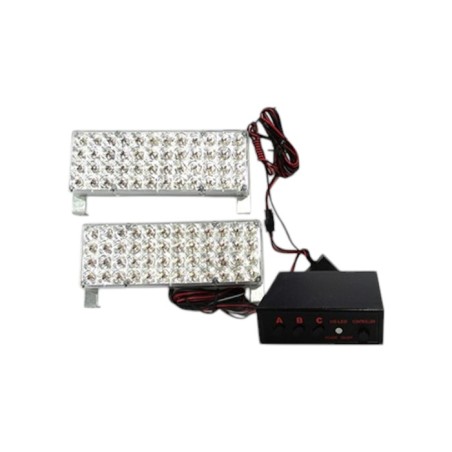 ÇAKAR LAMBA PANJUR İÇİ D.DÖRTGEN 44 LEDLİ BEYAZ-BEYAZ 250292 CONSON
