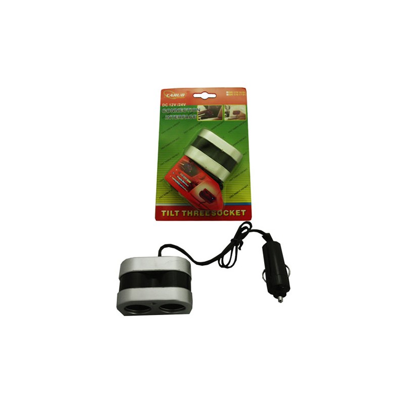 ÇAKMAK SOKETİ KABLOLU 2Lİ 1701601 CARUB