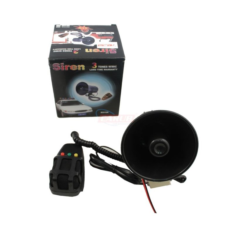 SİREN MEGAFONLU 3 SES 12V 40W 2744101 CARUB