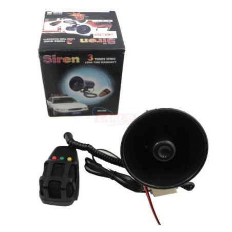 SİREN MEGAFONLU 3 SES 12V 40W 2744101 CARUB