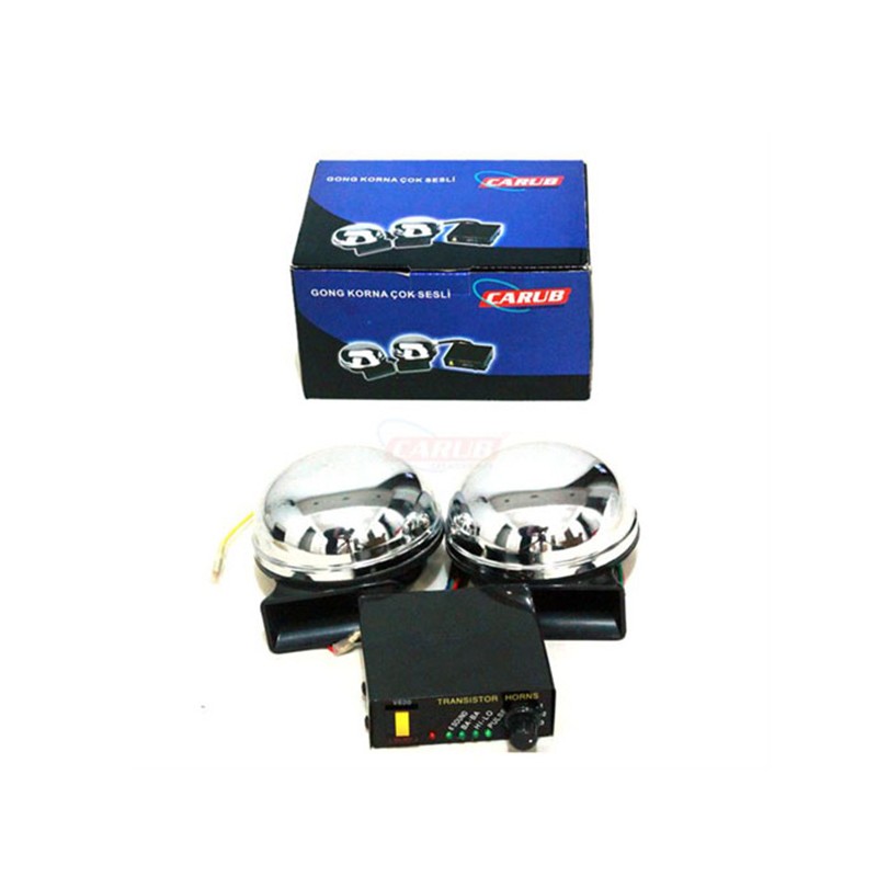 KORNA ELEKTRONİK 6 SES GONG BEYİNLİ 12V 2750101 CARUB