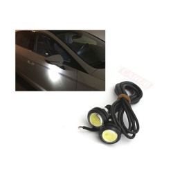 GÜNDÜZ LEDİ AYNA ALTI YUVARLAK KARTAL GÖZÜ 22MM TURUNCU 4621023 CARUB