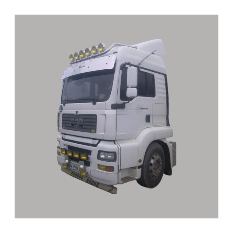 KROM MAN ÖN CAM GÜNEŞLİK KROMU TGX-TGA XL MAN11 MAN12 ÜNLAKS