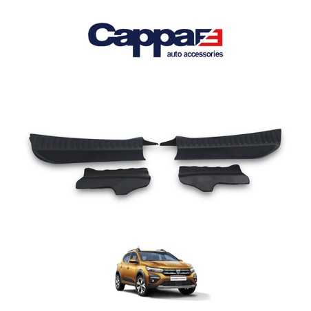 BAGAJ KAPAĞI KORUMA EŞİĞİ DACIA SANDERO 21 SONRASI 3 PARÇA CAPPAFE 442