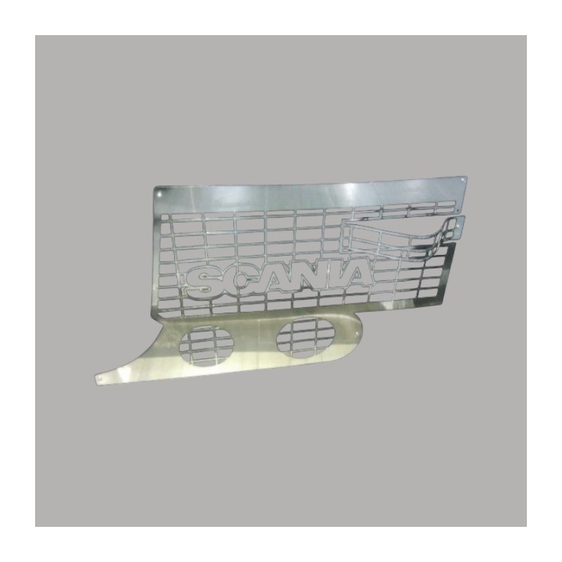KROM SCANİA FAR + SİS KROMU TEK PARÇA SCA02 ÜNLAKS