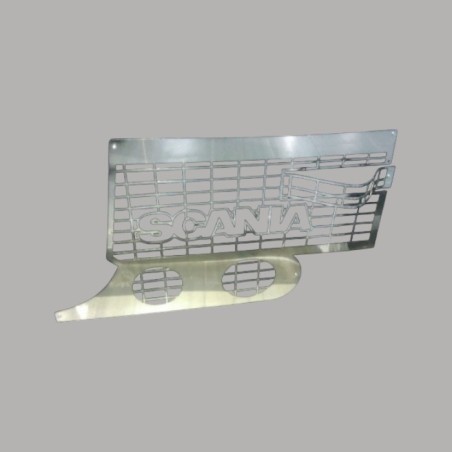 KROM SCANİA FAR + SİS KROMU TEK PARÇA SCA02 ÜNLAKS