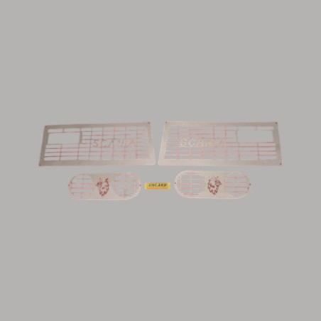KROM SCANİA FAR + SİS KROMU SCA03 ÜNLAKS