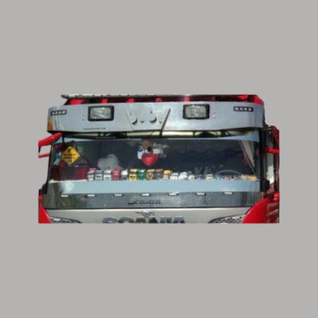 KROM SCANİA ÖN CAM ALTI SİNEKLİK PASLANMAZI SCA05 ÜNLAKS