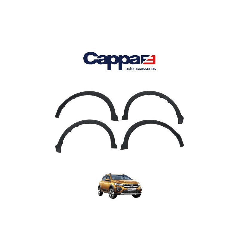 DODİK ABS DACIA SANDERO 2021 SONRASI 4PRÇ ÇAMURLUK SET DDK 03-03 CAPPA