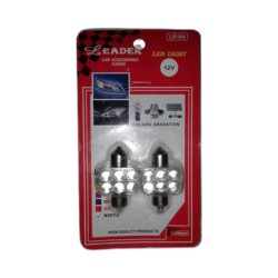 AMPÜL SOFİT LED 12V JAPON TİP BEYAZ LR194B LR-194W-12V LEADER