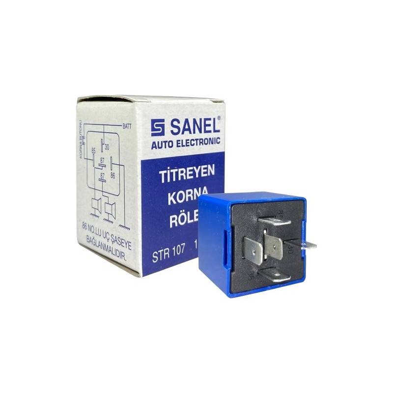 ROLE TİTRETİCİ KORNA ROLESİ 12V SANEL STR 107 STR-107 SANEL