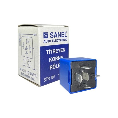 ROLE TİTRETİCİ KORNA ROLESİ 12V SANEL STR 107 STR-107 SANEL