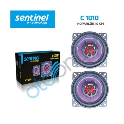 OTO HOPARLÖR YUVARLAK 10CM SENTİNEL C1010 C-1010 SENTİNEL