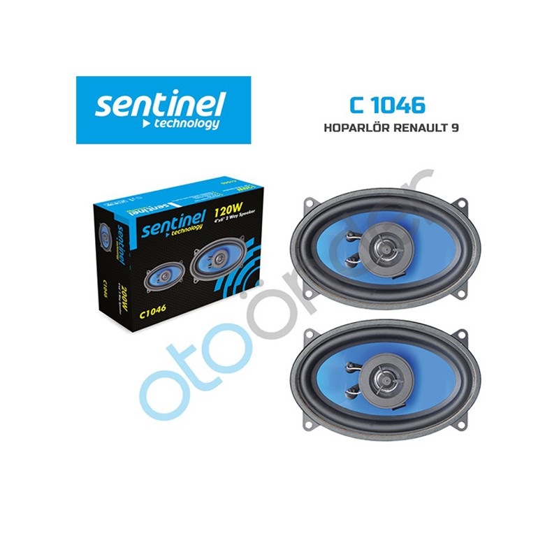 OTO HOPARLÖR OVAL R9 TİP SENTİNEL C 1046 C-1046 SENTİNEL