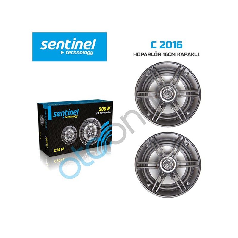 OTO HOPARLÖR YUVARLAK 16CM KAPAKLI SENTİNEL C 2016 C-2016 SENTİNEL