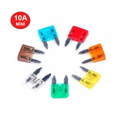 SİGORTA BIÇAK MİNİ 10 AMPER BS M 10 BS-M-10 İTHAL